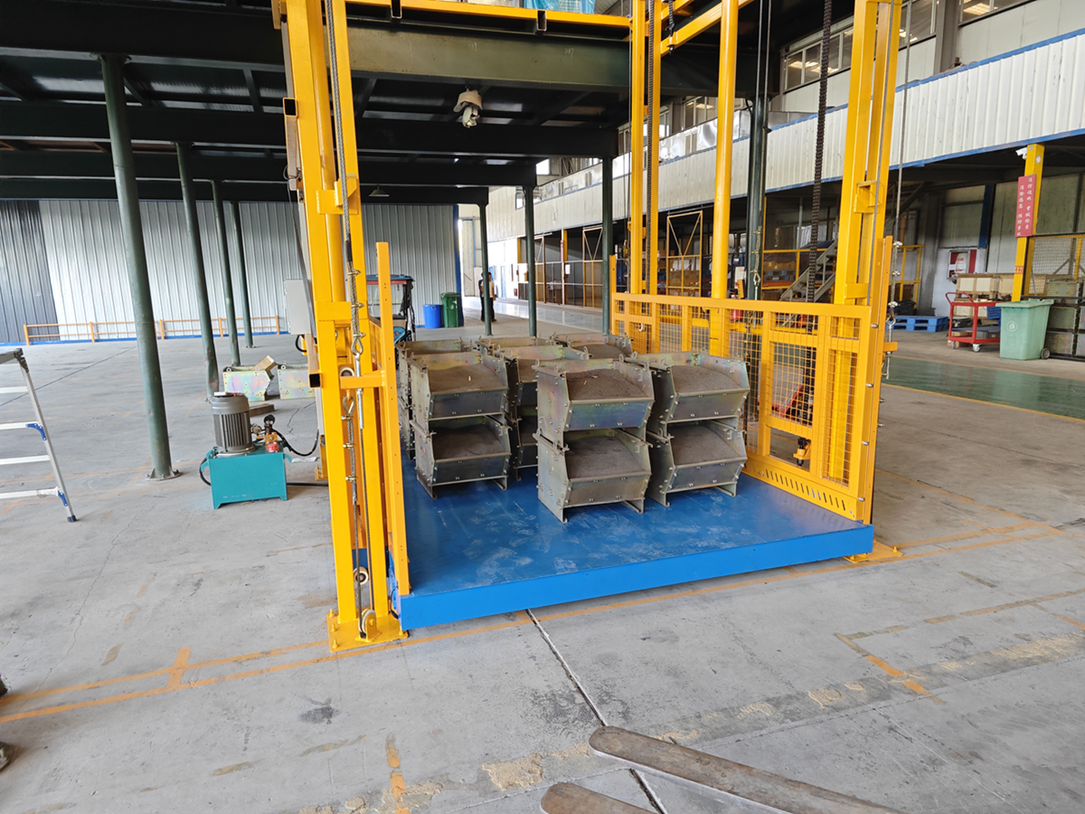 老旧车间装液压货梯难吗？无基坑案例参考