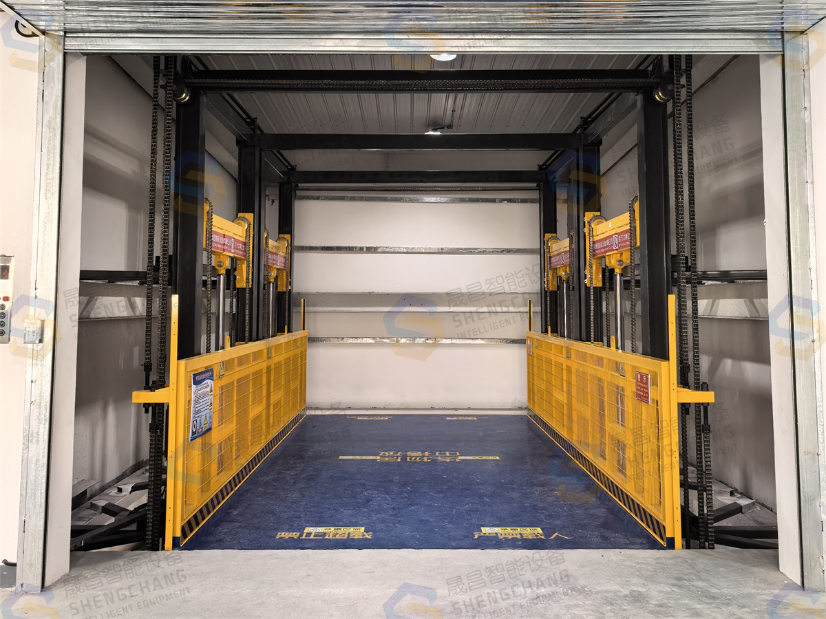 河南晟昌：选好液压货梯，采购现场验这 3 处“骨架”